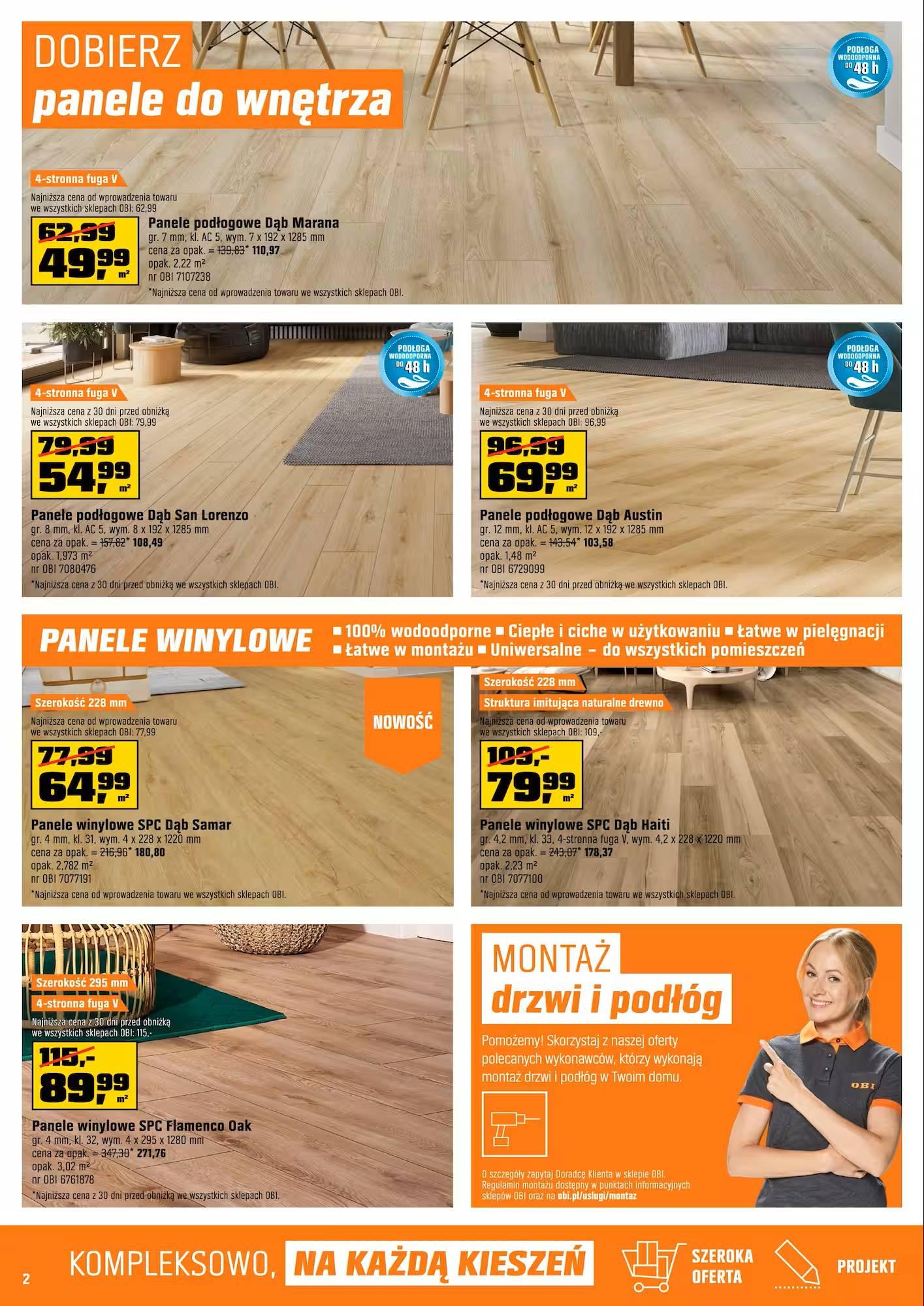 Gazetka promocyjna OBI str. 2