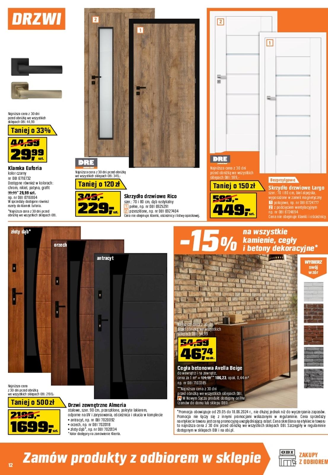 Gazetka promocyjna OBI str. 12