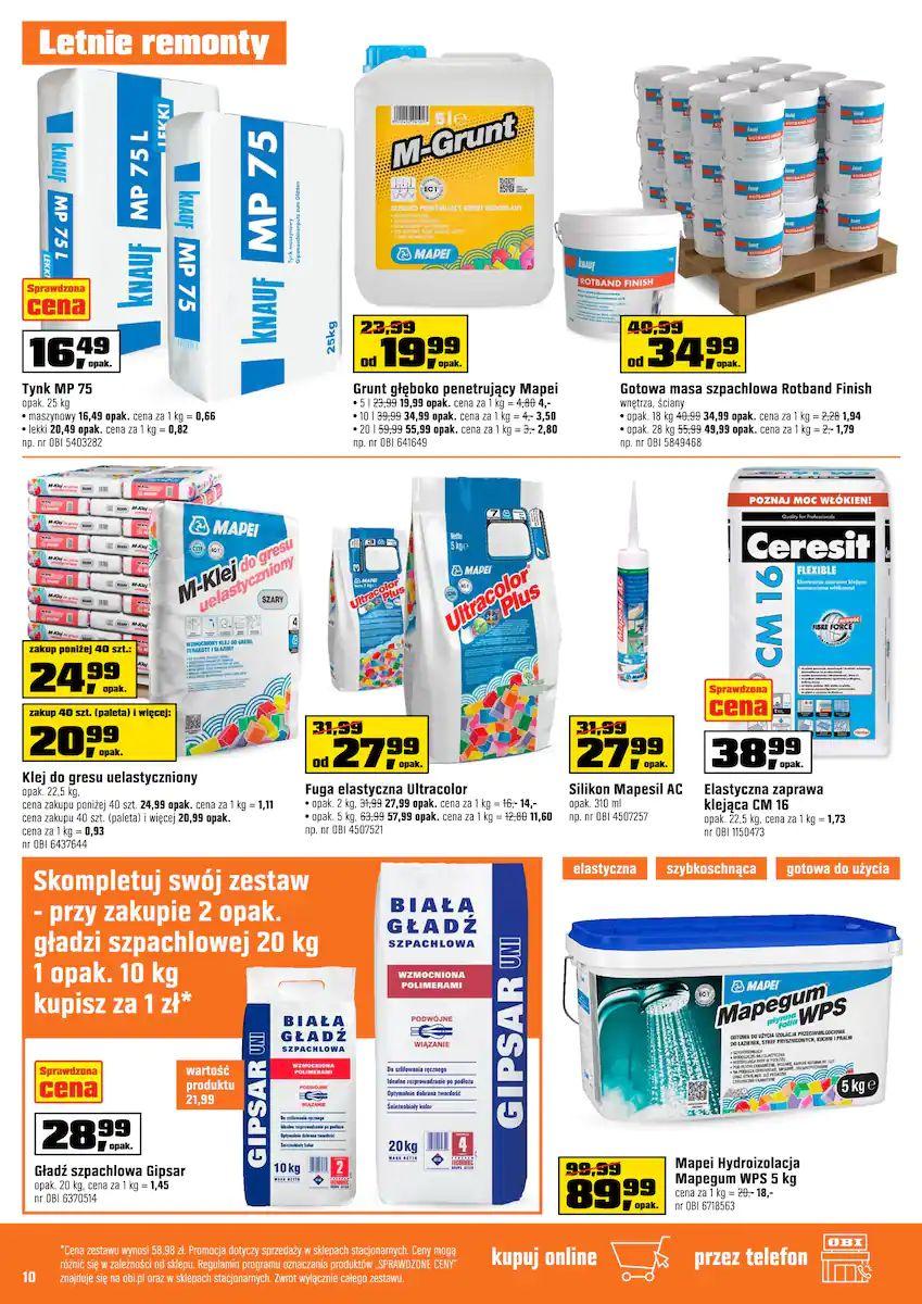 Gazetka promocyjna OBI str. 10