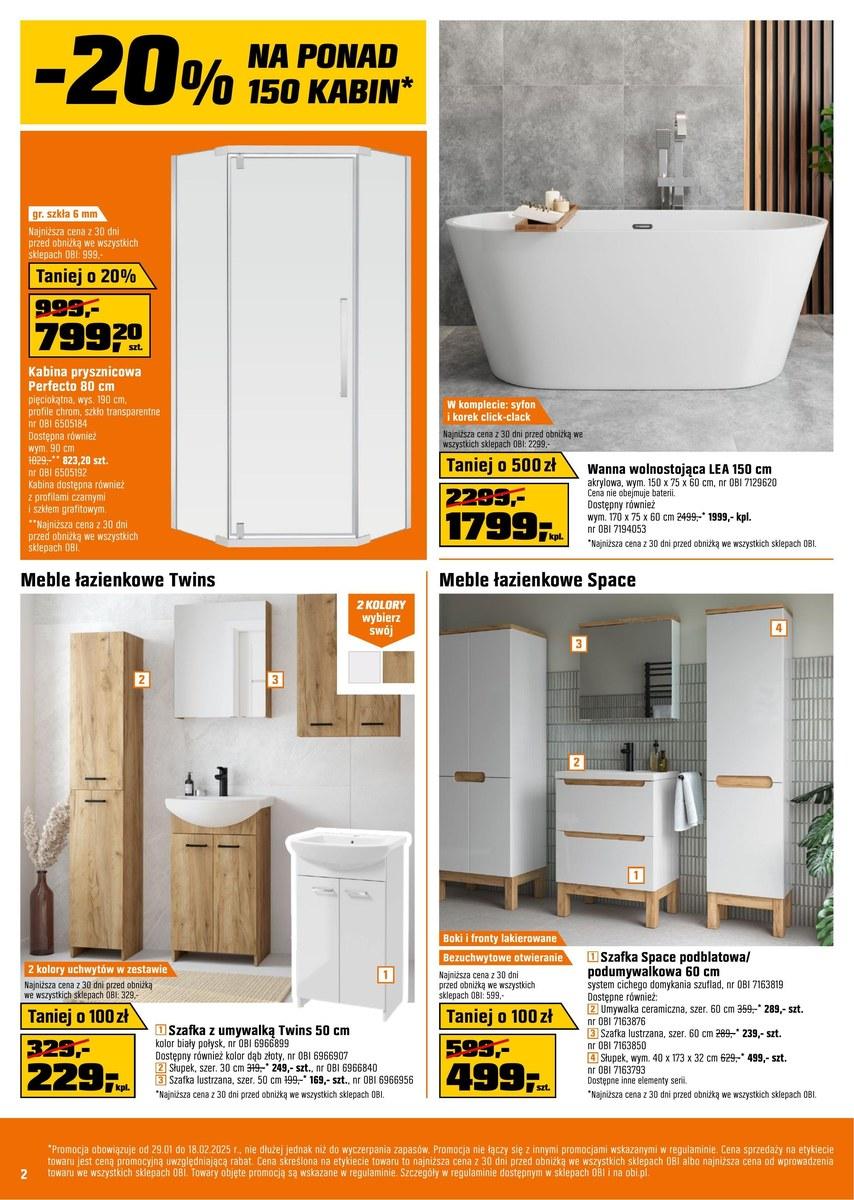 Gazetka promocyjna OBI str. 2