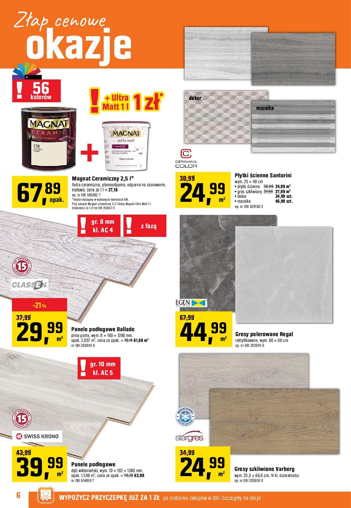 Gazetka promocyjna OBI str. 6