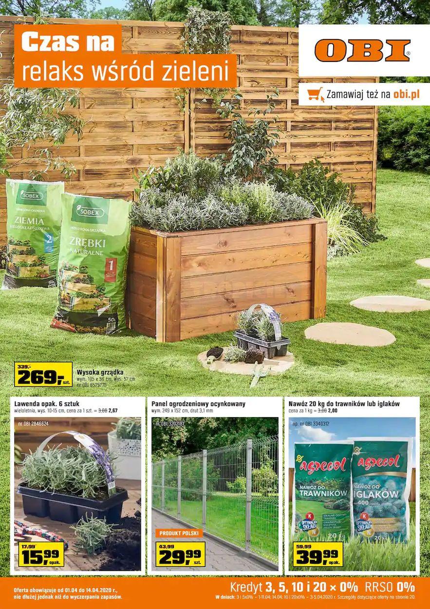 Gazetka promocyjna OBI str. 1