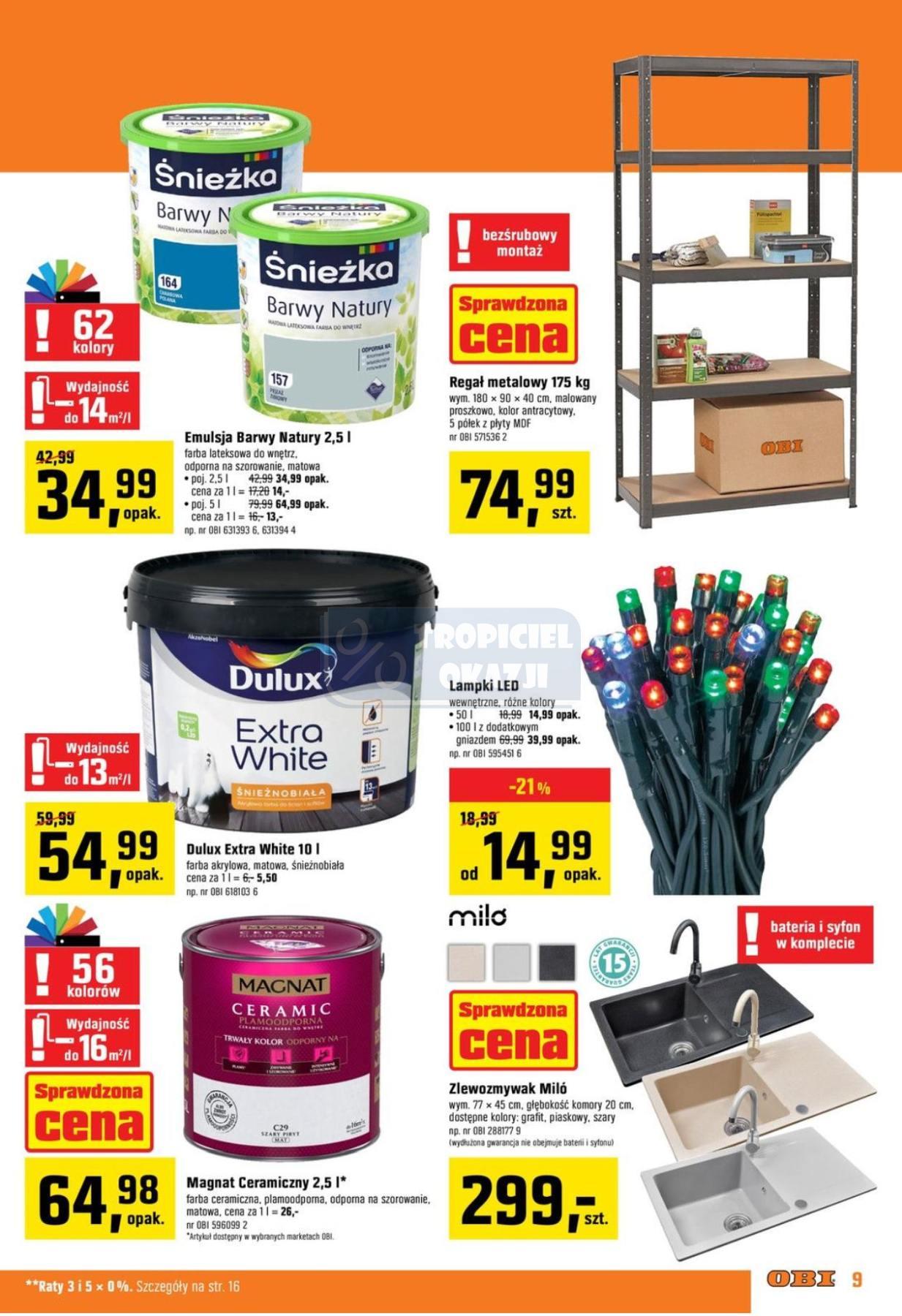 Gazetka promocyjna OBI str. 9
