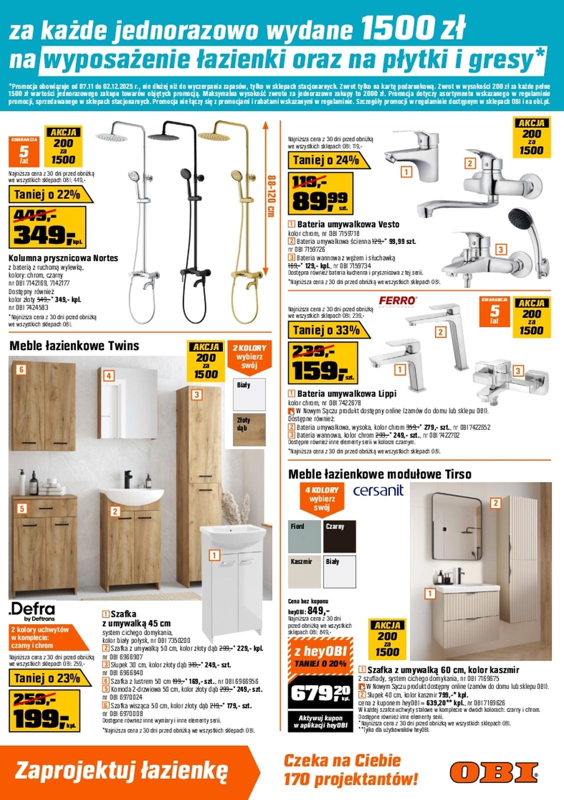 Gazetka promocyjna OBI str. 3