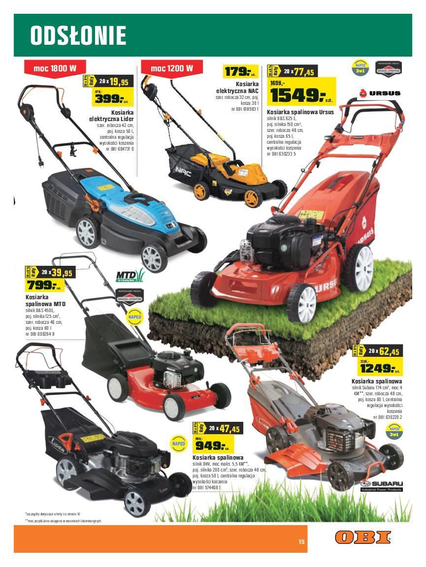 Gazetka promocyjna OBI str. 15