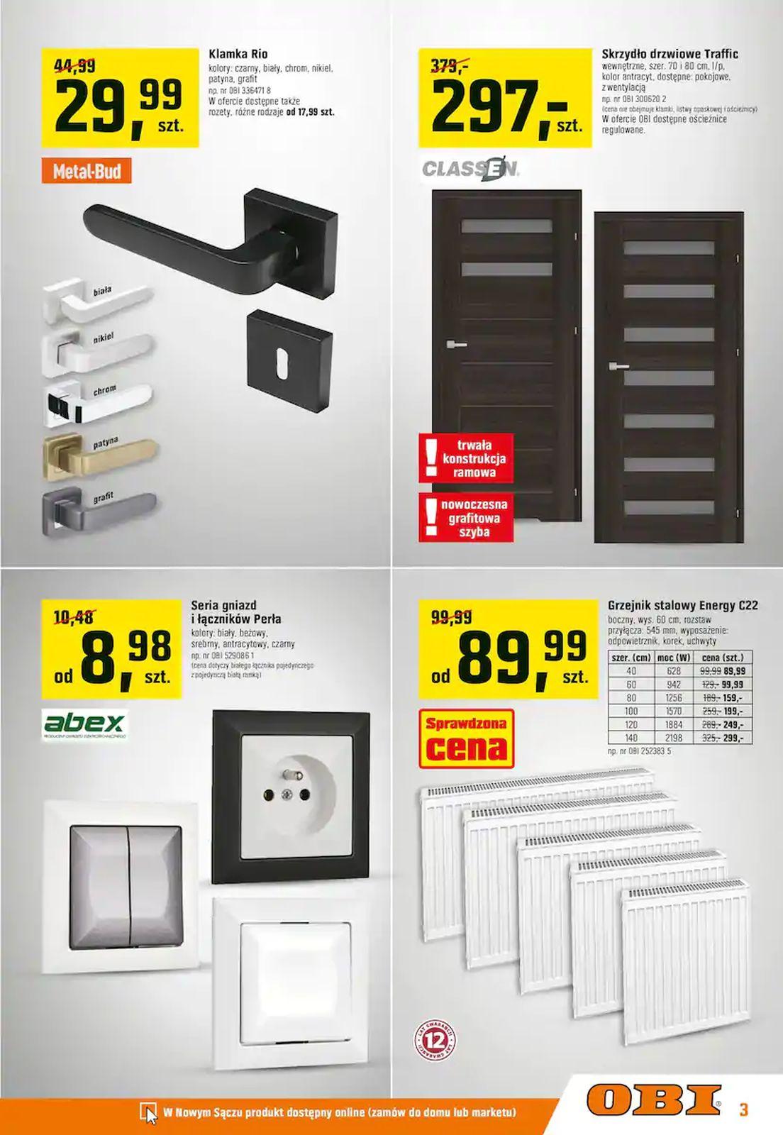 Gazetka promocyjna OBI str. 3
