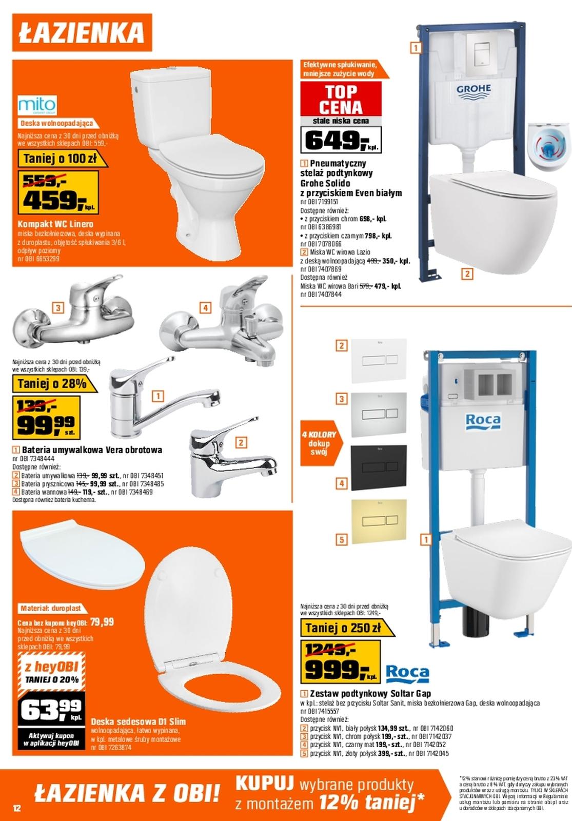 Gazetka promocyjna OBI str. 12