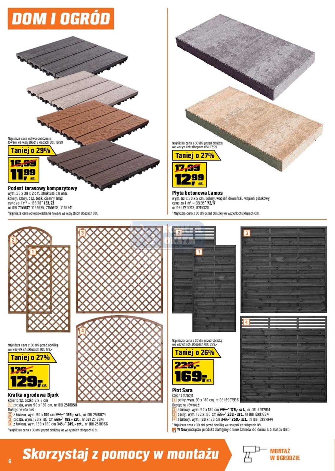 Gazetka promocyjna OBI str. 6