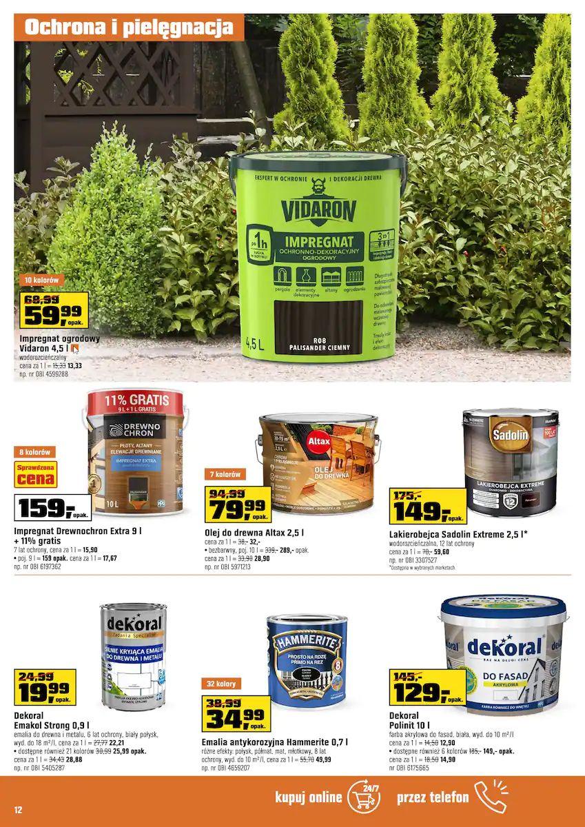 Gazetka promocyjna OBI str. 12