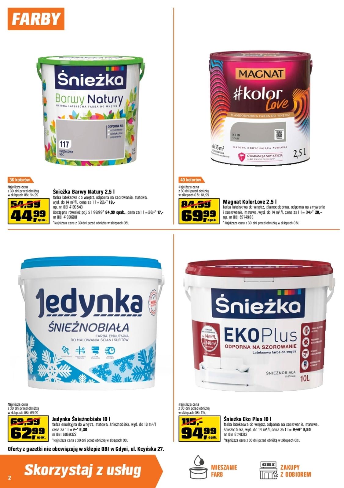 Gazetka promocyjna OBI str. 2