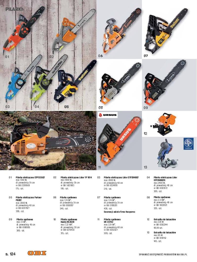 Gazetka promocyjna OBI str. 124
