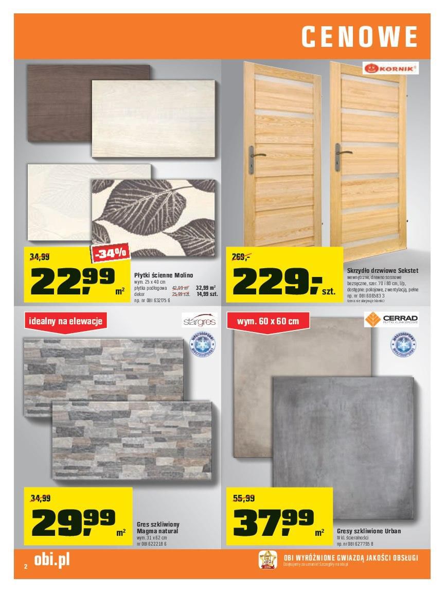 Gazetka promocyjna OBI str. 2