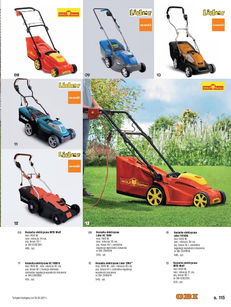 Gazetka promocyjna OBI str. 115