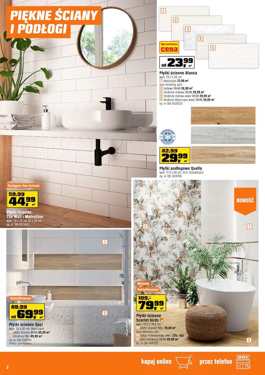 Gazetka promocyjna OBI str. 2