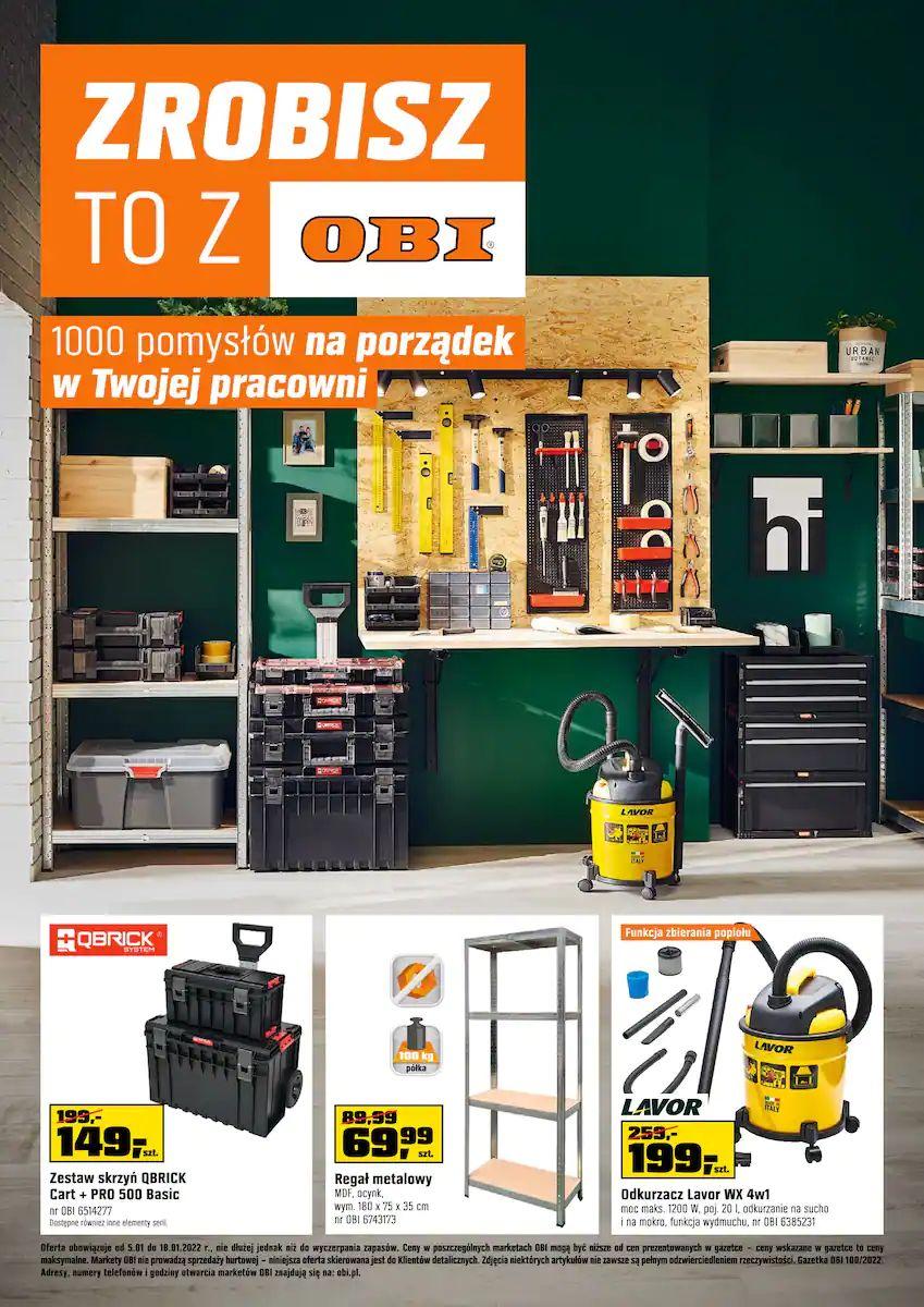 Gazetka promocyjna OBI str. 1