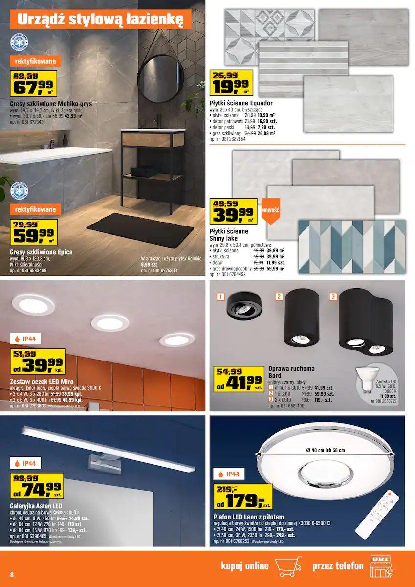 Gazetka promocyjna OBI str. 8