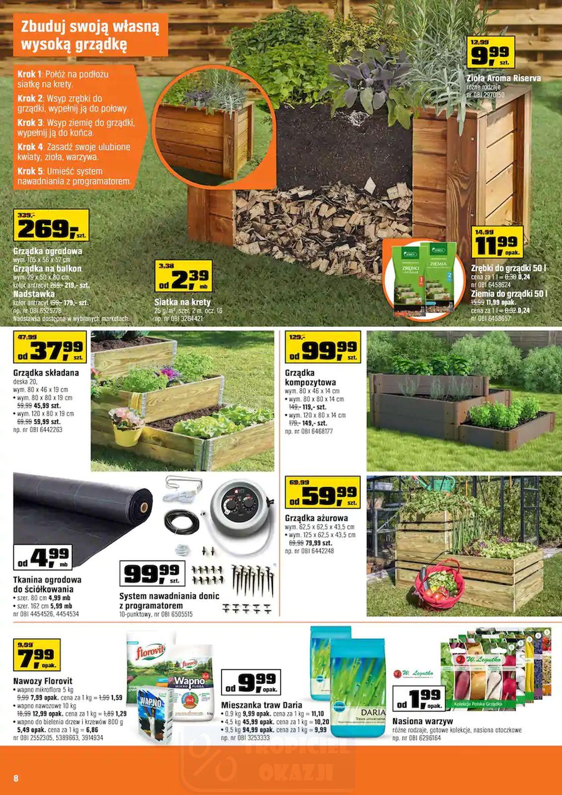 Gazetka promocyjna OBI str. 8