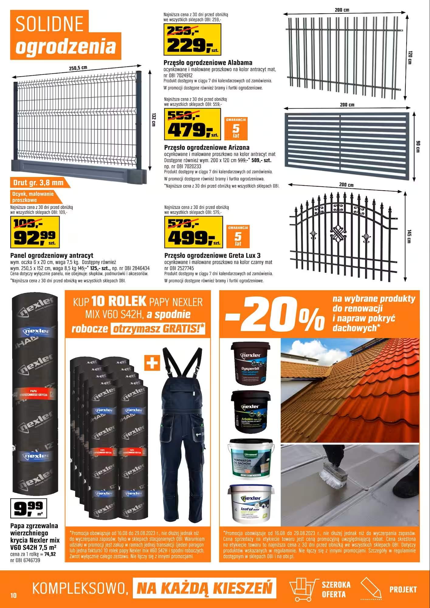 Gazetka promocyjna OBI str. 10