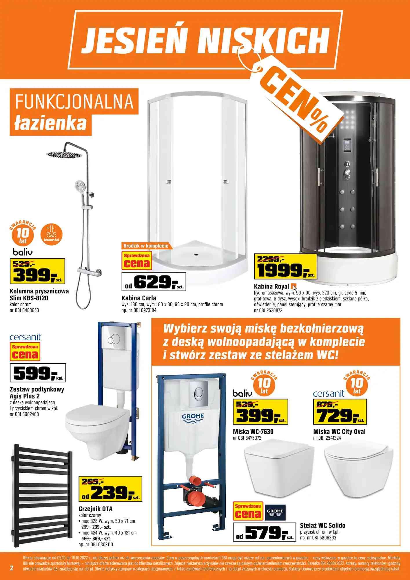 Gazetka promocyjna OBI str. 2
