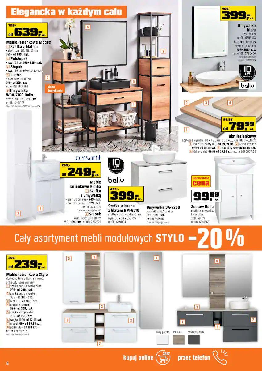 Gazetka promocyjna OBI str. 6