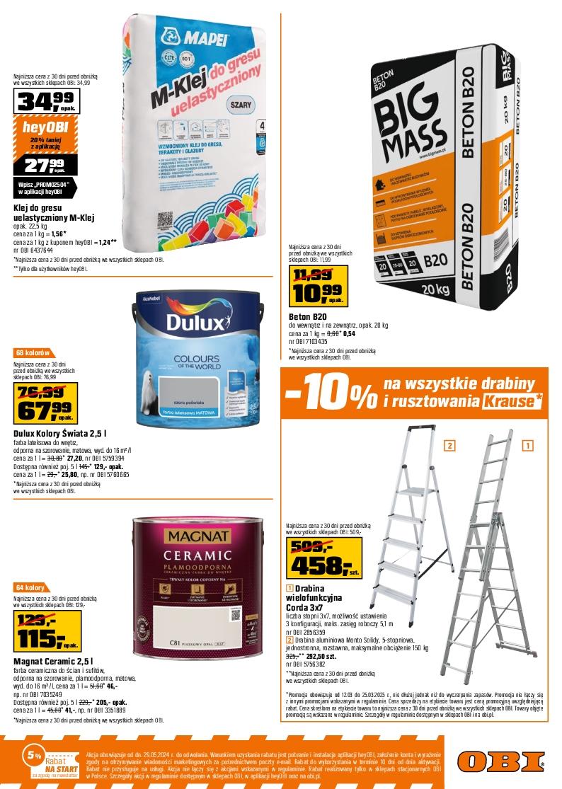 Gazetka promocyjna OBI str. 7