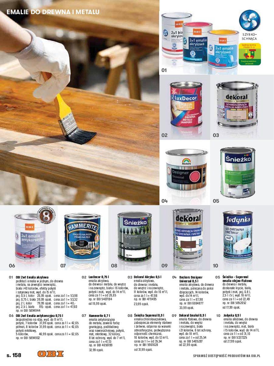 Gazetka promocyjna OBI str. 158