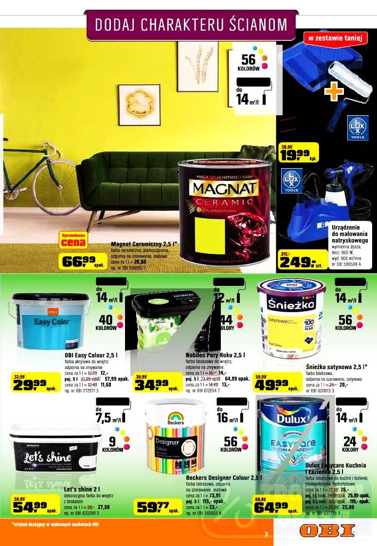 Gazetka promocyjna OBI str. 3