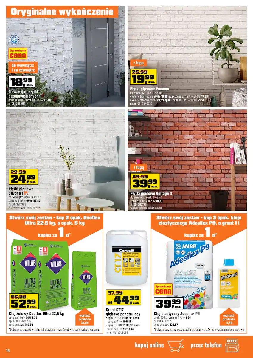Gazetka promocyjna OBI str. 14