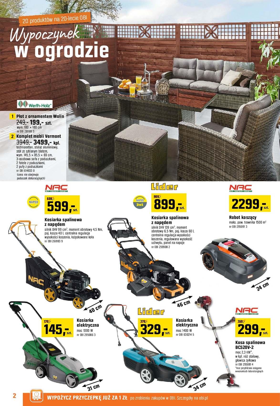 Gazetka promocyjna OBI str. 2