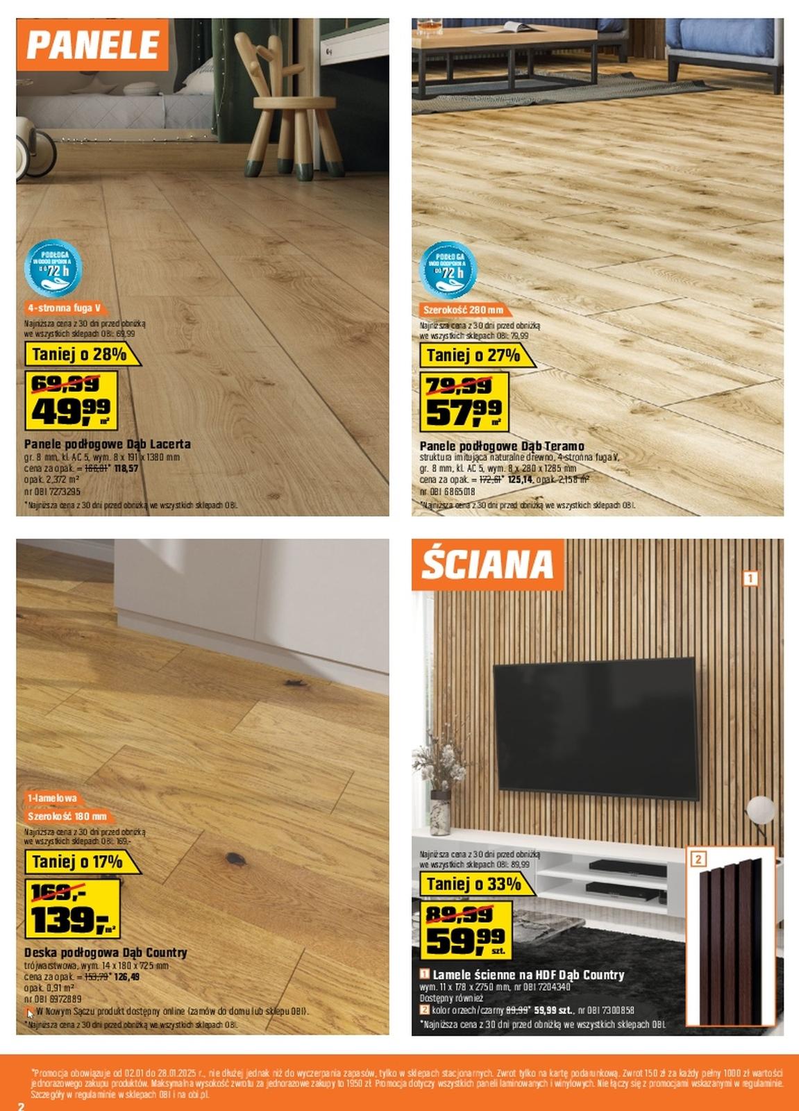 Gazetka promocyjna OBI str. 2