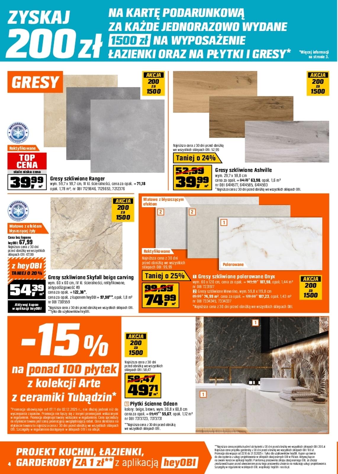 Gazetka promocyjna OBI str. 4