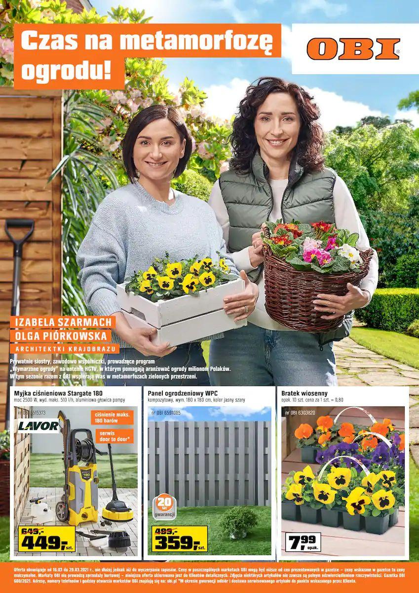 Gazetka promocyjna OBI str. 1