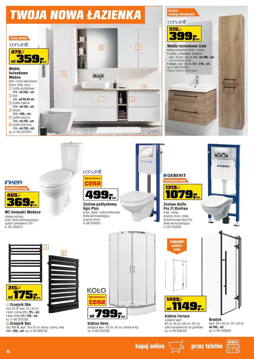 Gazetka promocyjna OBI str. 16