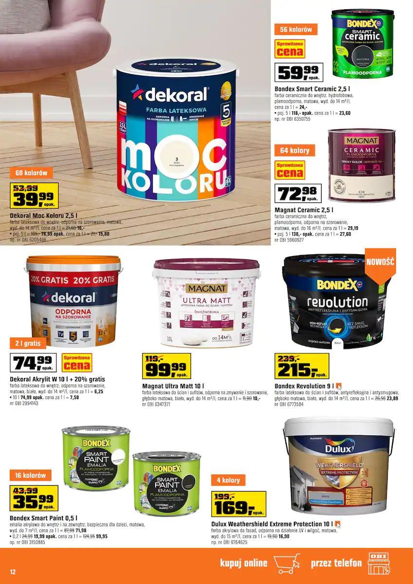 Gazetka promocyjna OBI str. 12