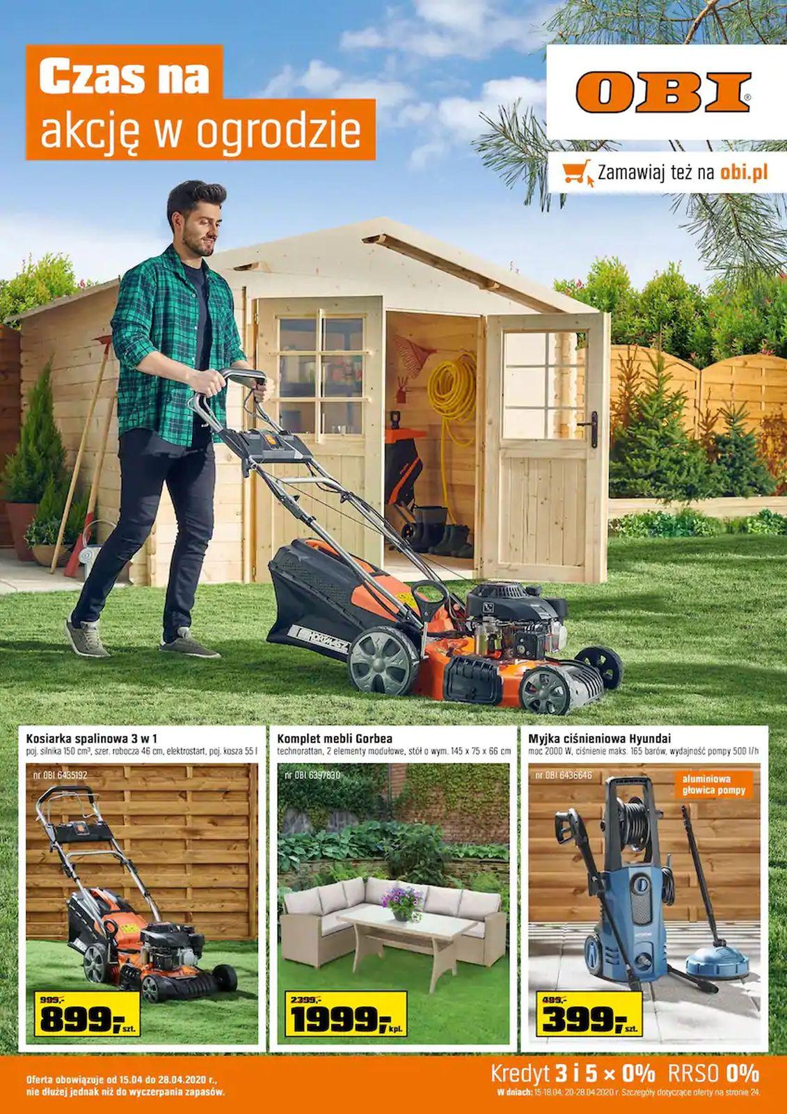 Gazetka promocyjna OBI str. 1