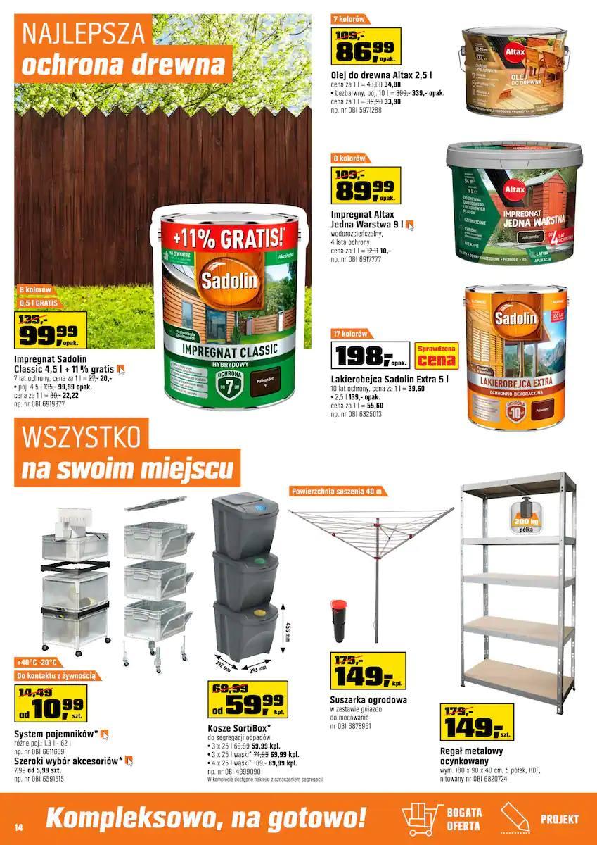 Gazetka promocyjna OBI str. 14
