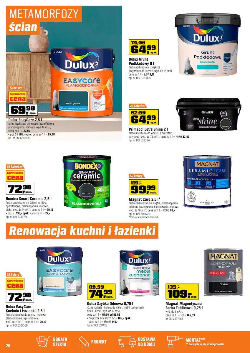 Gazetka promocyjna OBI str. 20