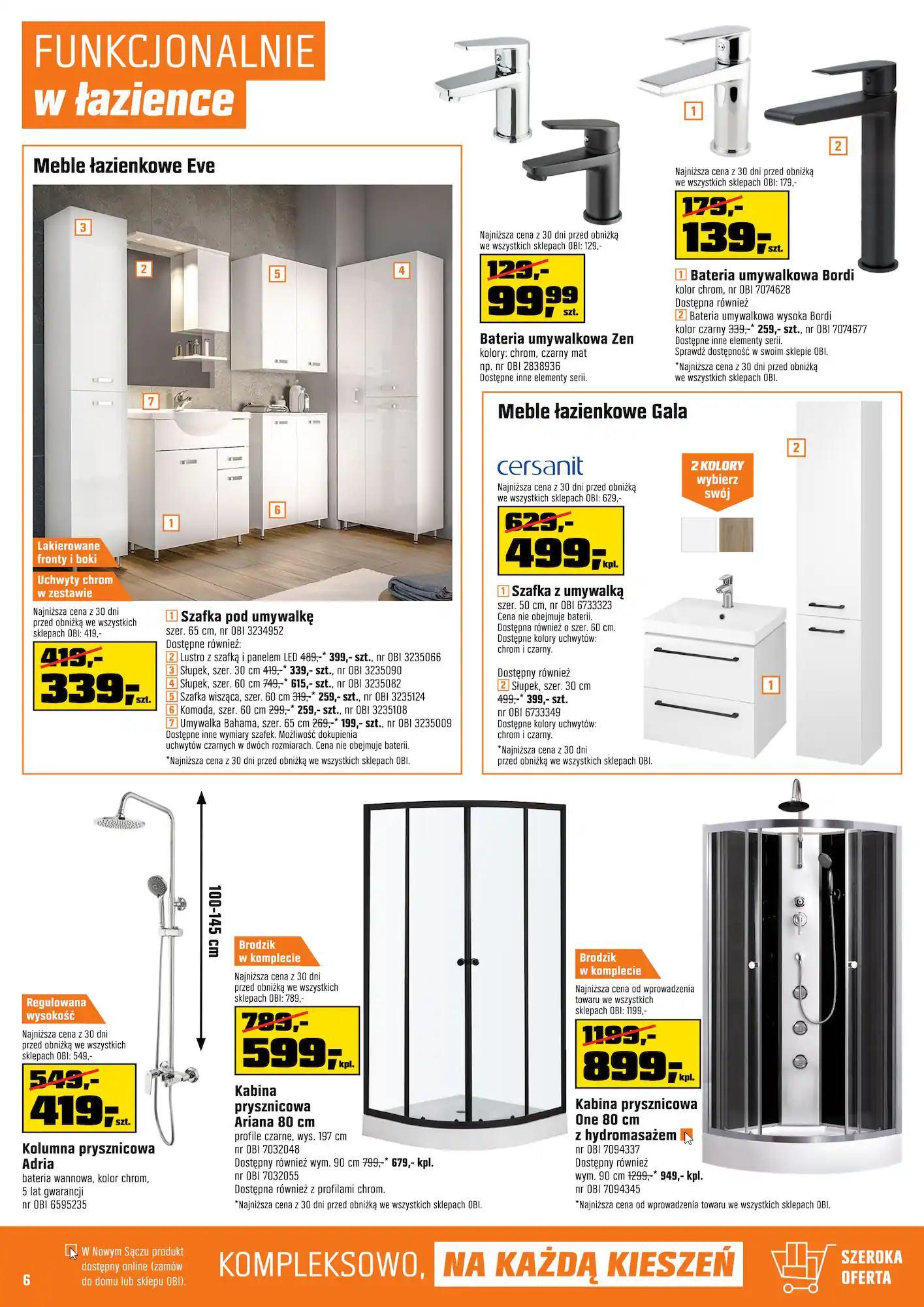 Gazetka promocyjna OBI str. 6