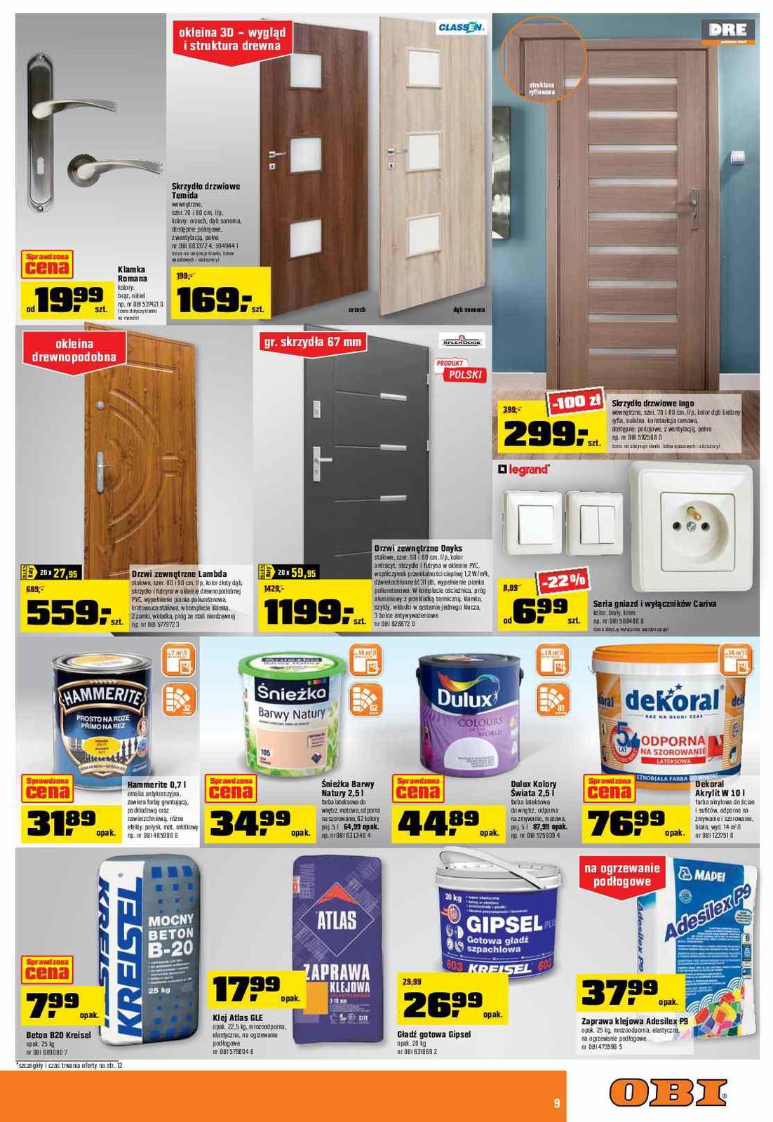 Gazetka promocyjna OBI str. 9