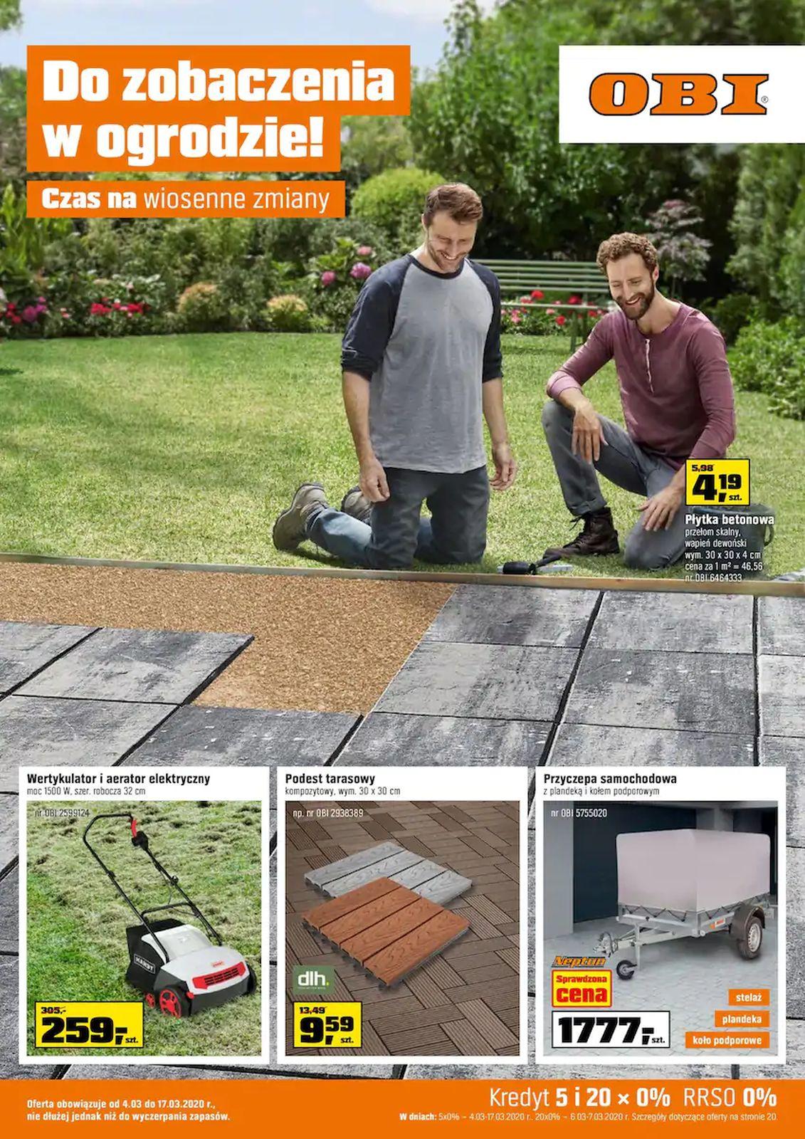 Gazetka promocyjna OBI str. 1