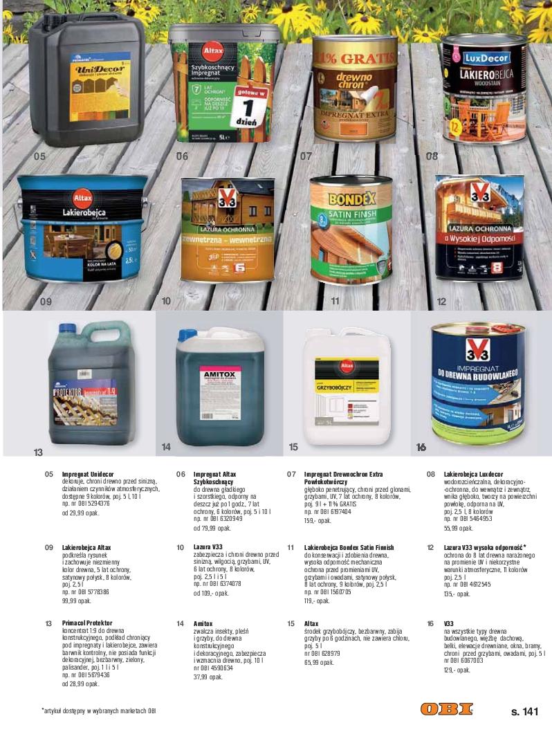 Gazetka promocyjna OBI str. 141
