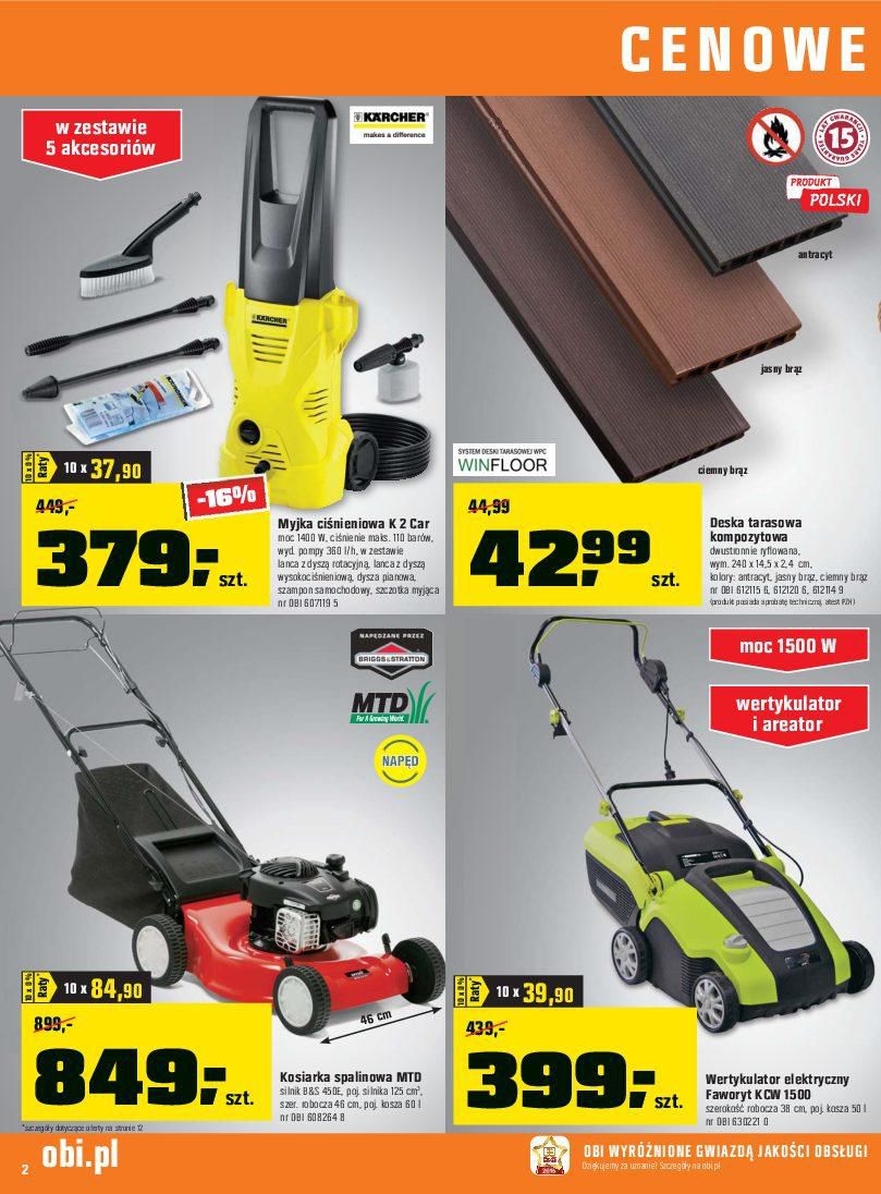 Gazetka promocyjna OBI str. 2
