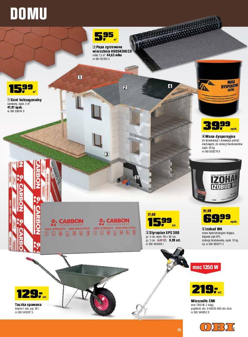 Gazetka promocyjna OBI str. 15