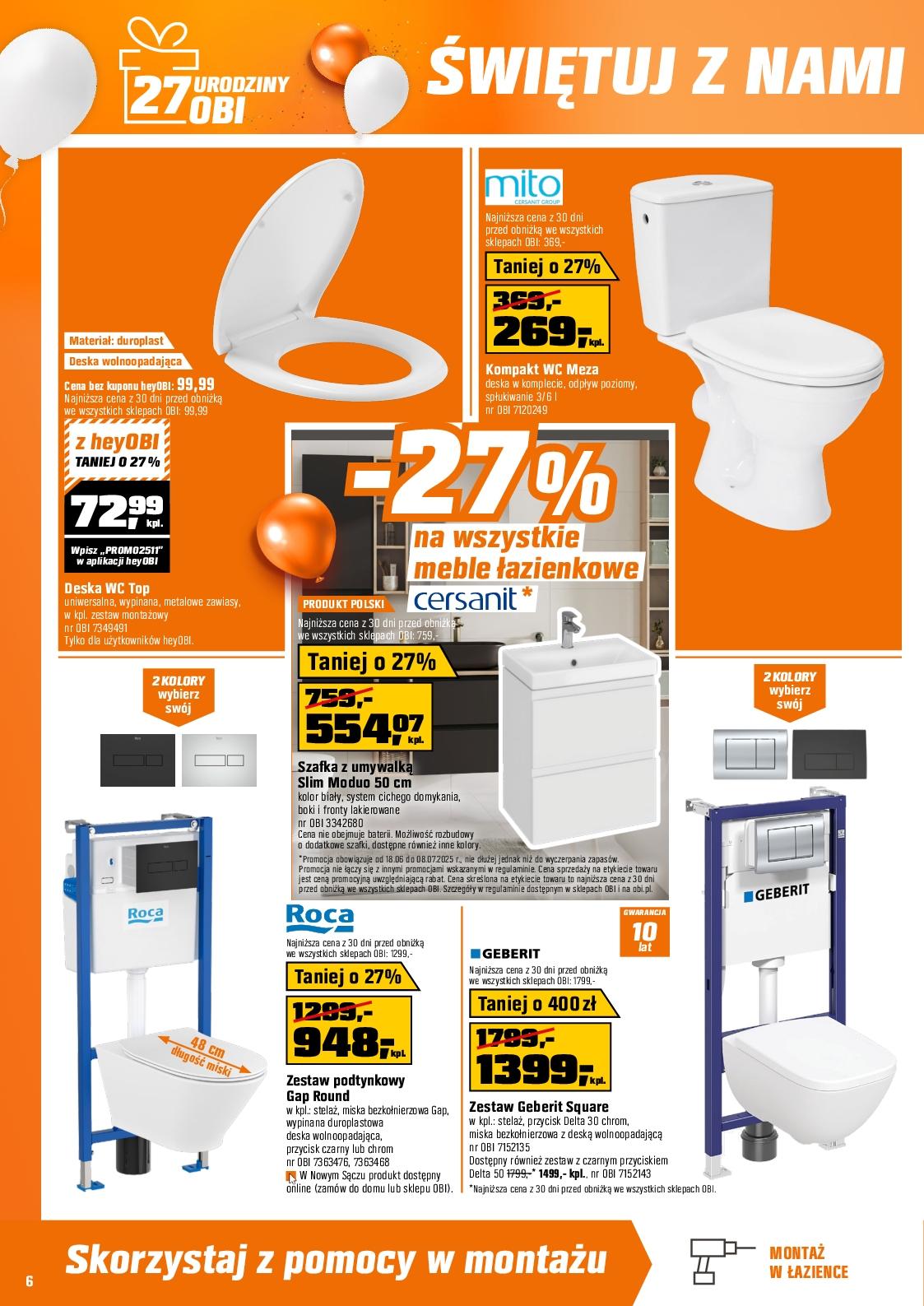 Gazetka promocyjna OBI str. 6