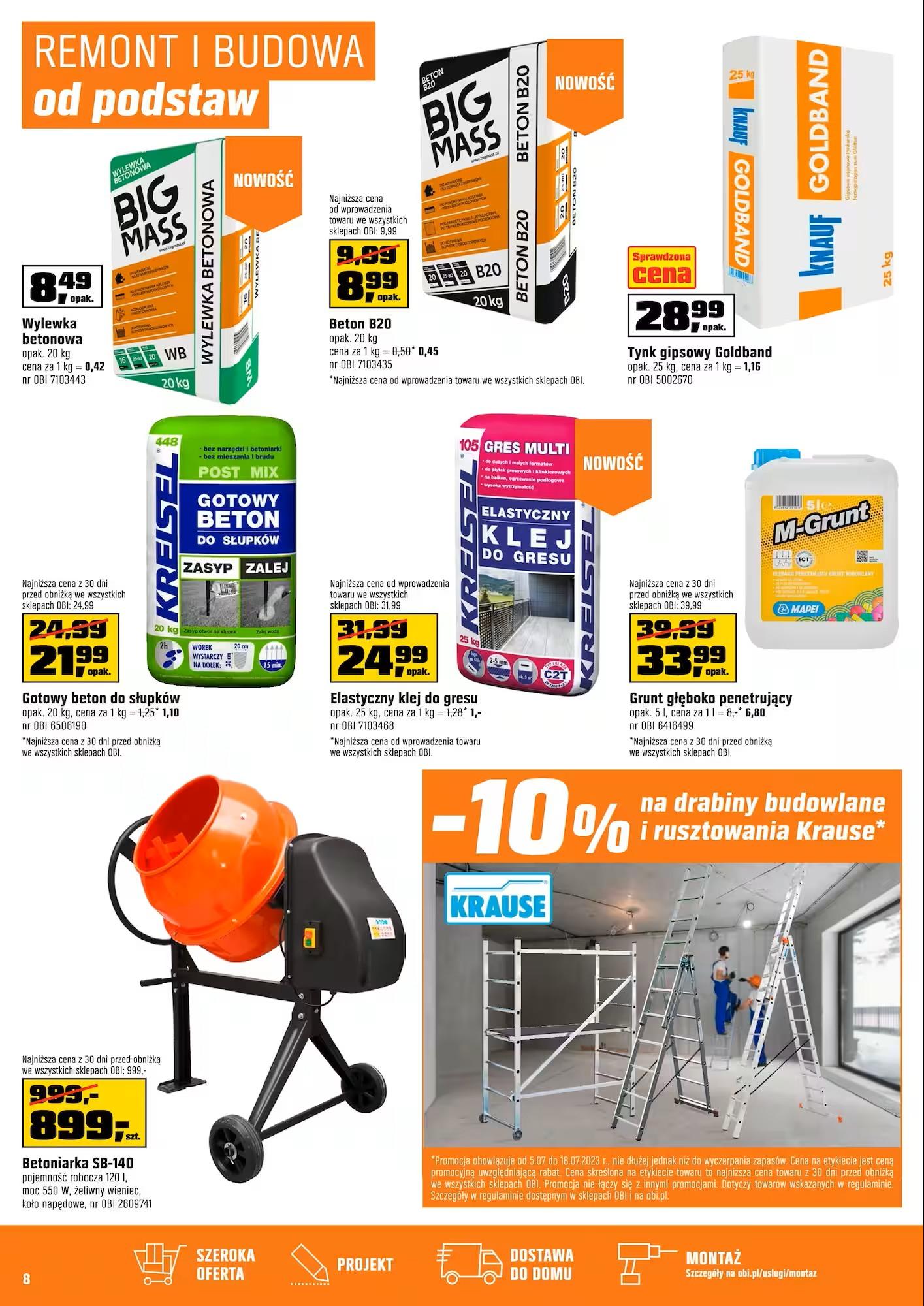 Gazetka promocyjna OBI str. 8