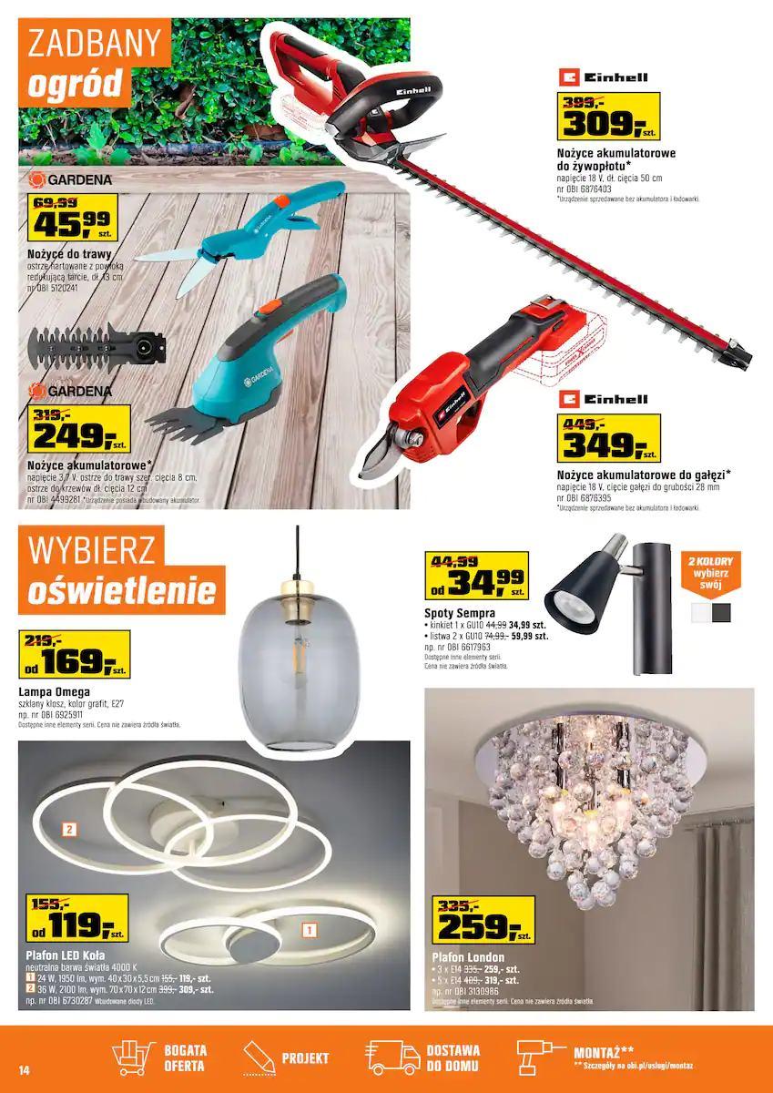 Gazetka promocyjna OBI str. 14