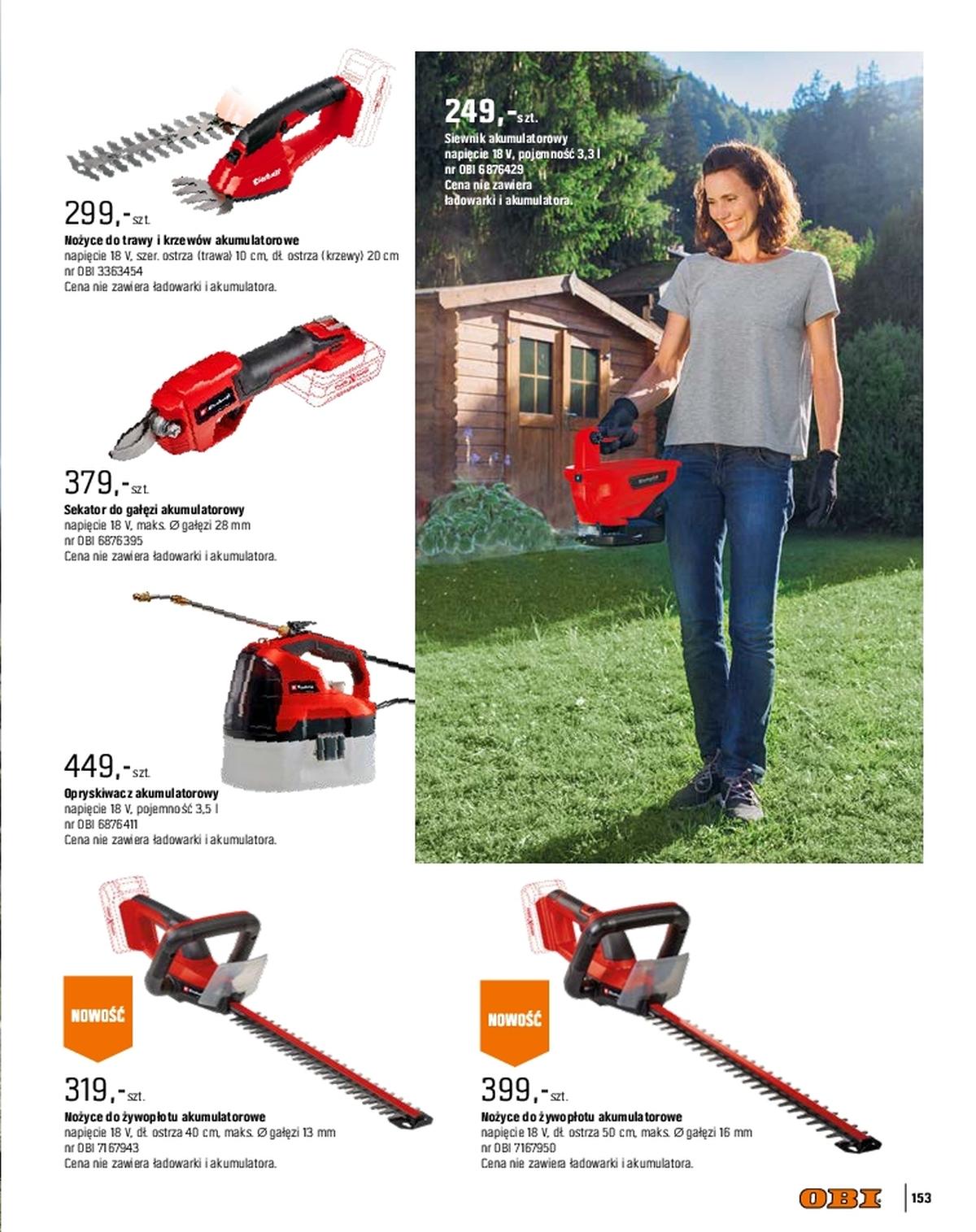 Gazetka promocyjna OBI str. 153