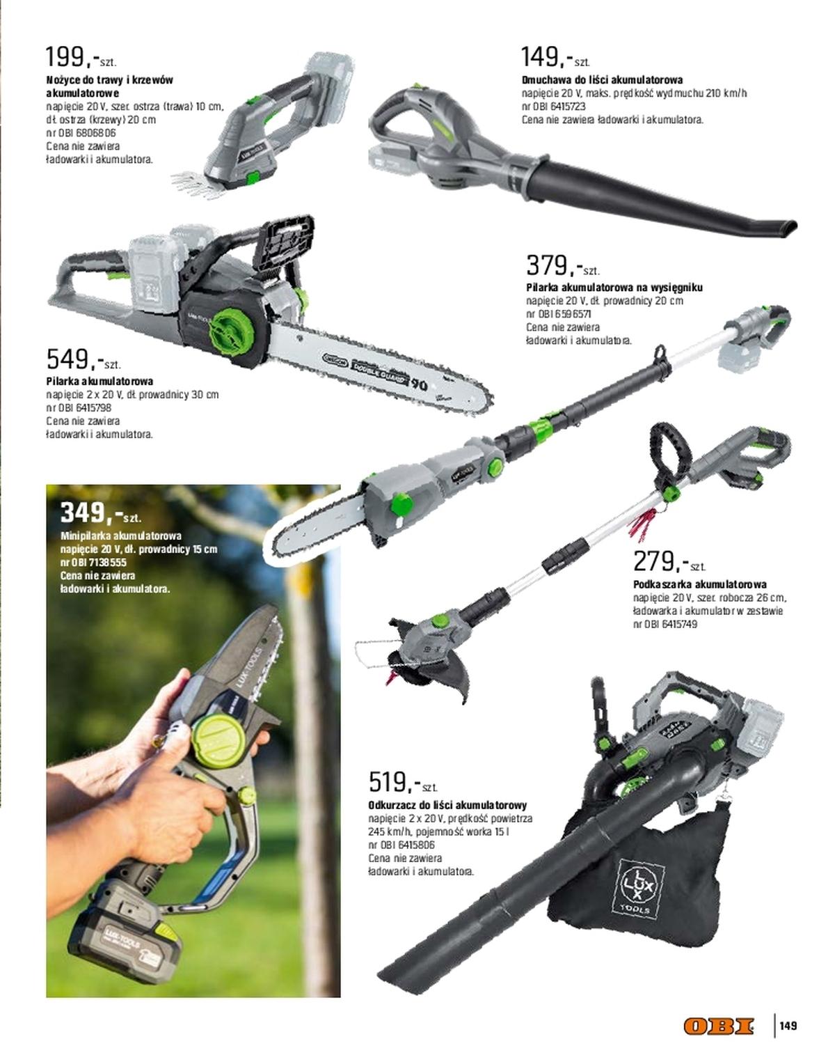 Gazetka promocyjna OBI str. 149