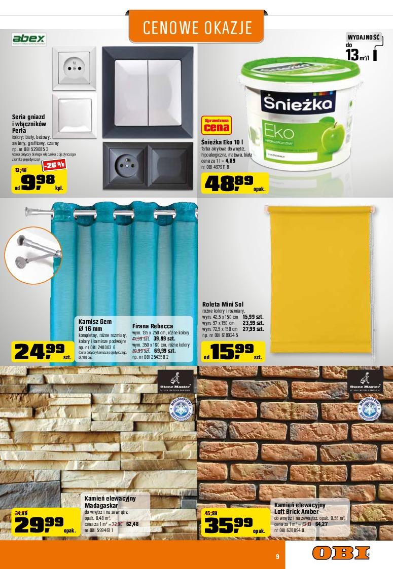 Gazetka promocyjna OBI str. 9