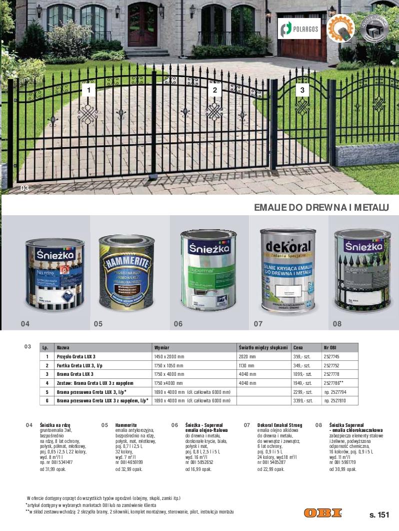 Gazetka promocyjna OBI str. 151